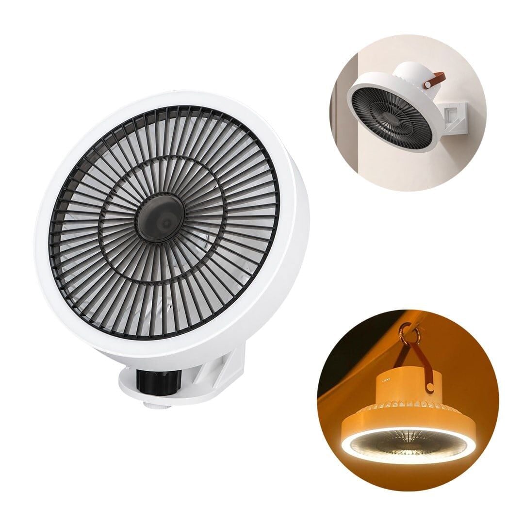 PowerMaster PM-25080 Duvara Monte Şarjlı Fan Vantilatör
