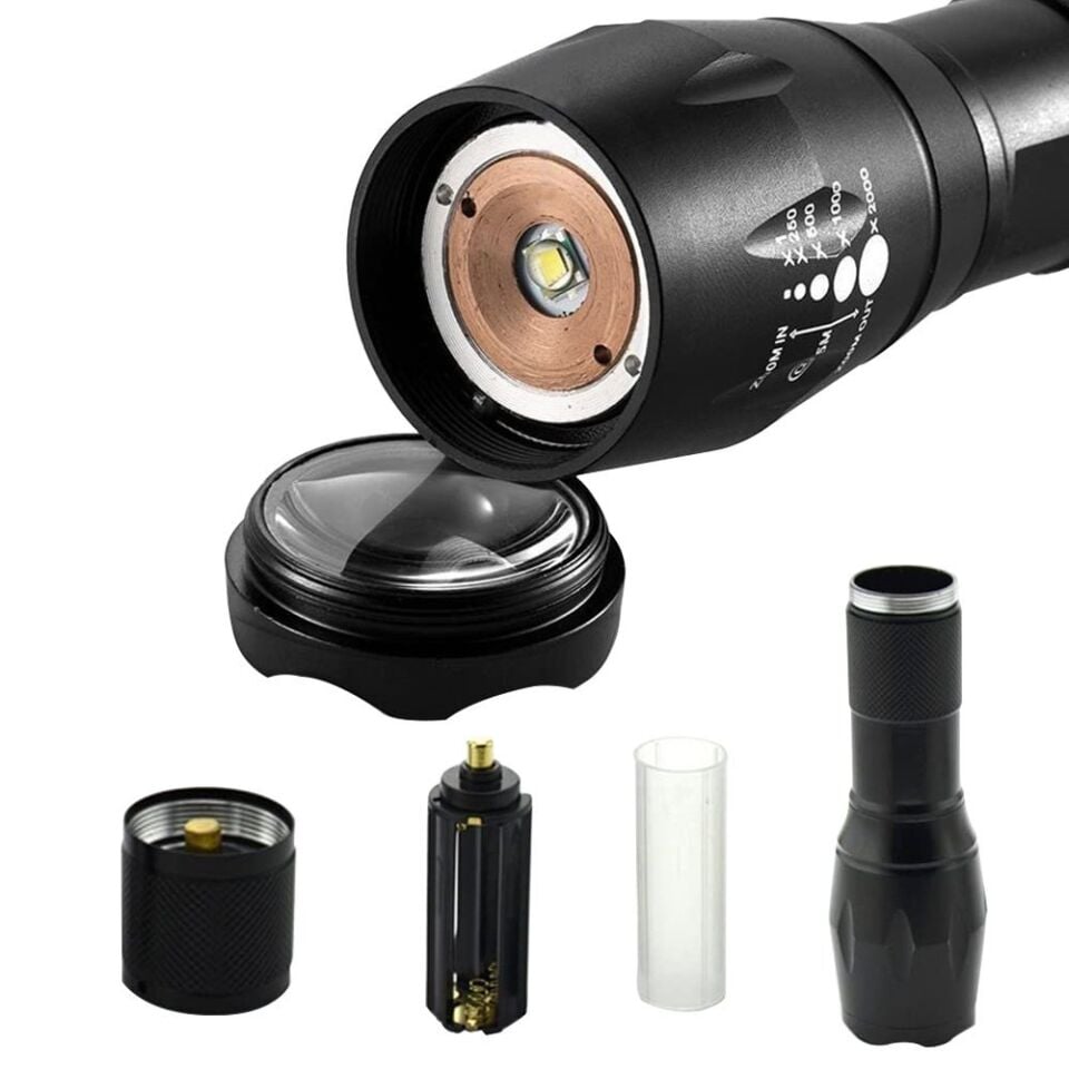 Powermaster PM-14623 Pilli Zoom'lu Ledli El Feneri