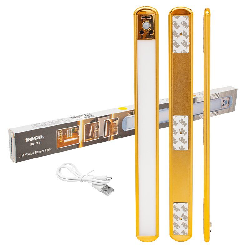 Powermaster SD-555 USB'li Hareket Sensörlü 40 Cm Ledli Lamba