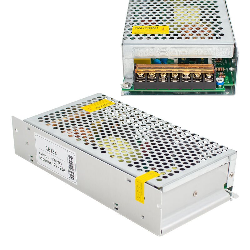 Fully O-1613E 12 Volt 20 Amper Metal Kasa Adaptör