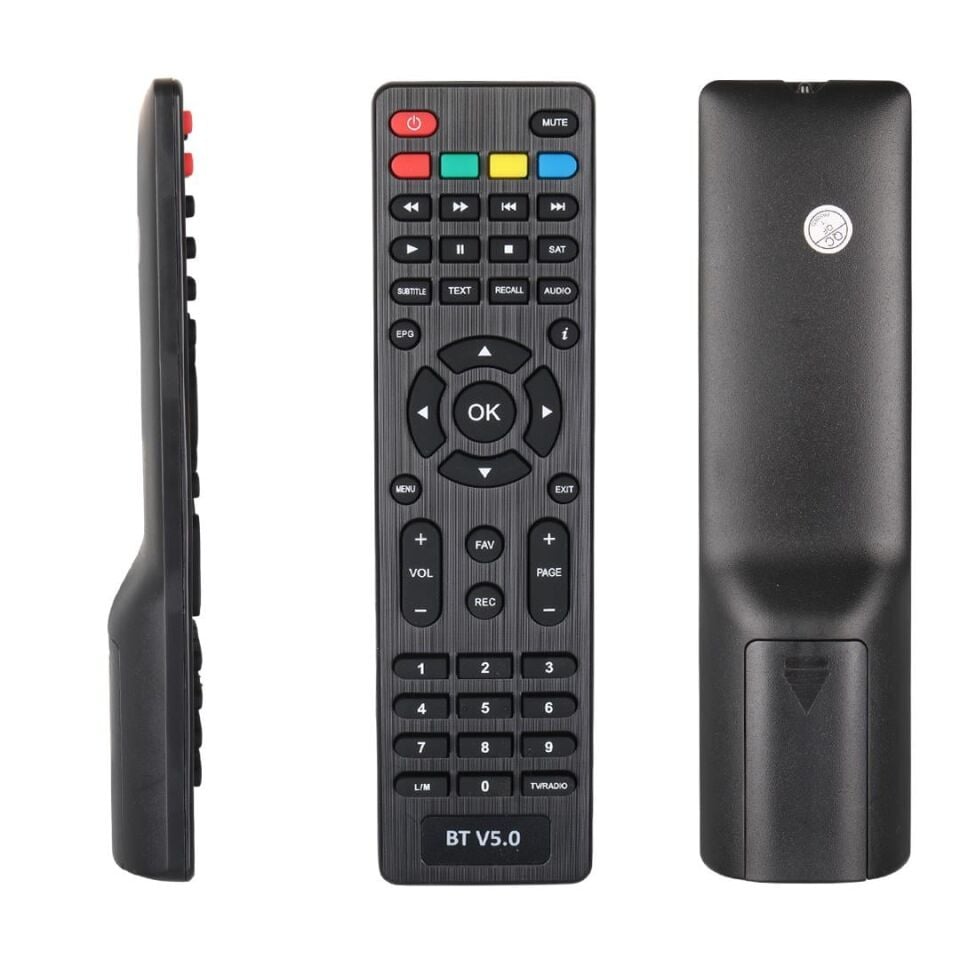 Rose Mysat - Moonstar MS3000 - DSR-6500 Premium Full HD LM Tuşlu Bluetooth V5.0 Uydu Alıcı Kumandası