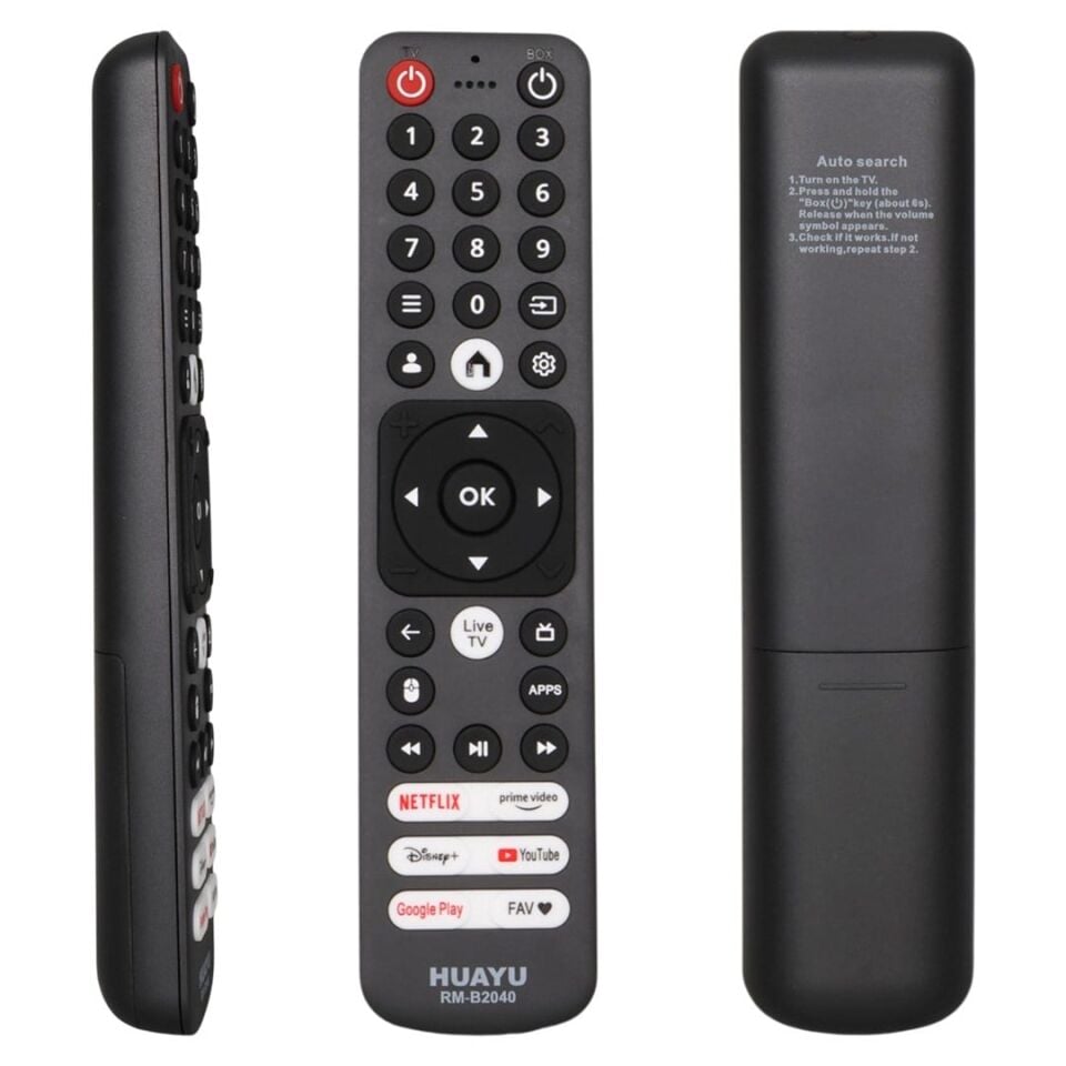 Huayu RM-B2040 Universal Android Tv Box Kumanda