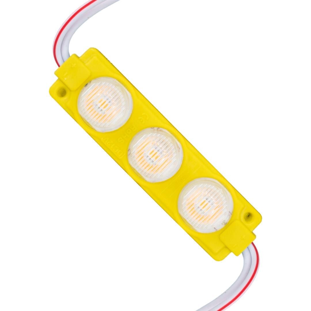 Powermaster 74X20 Mm 12 Volt 3 Watt Sarı Modül Led