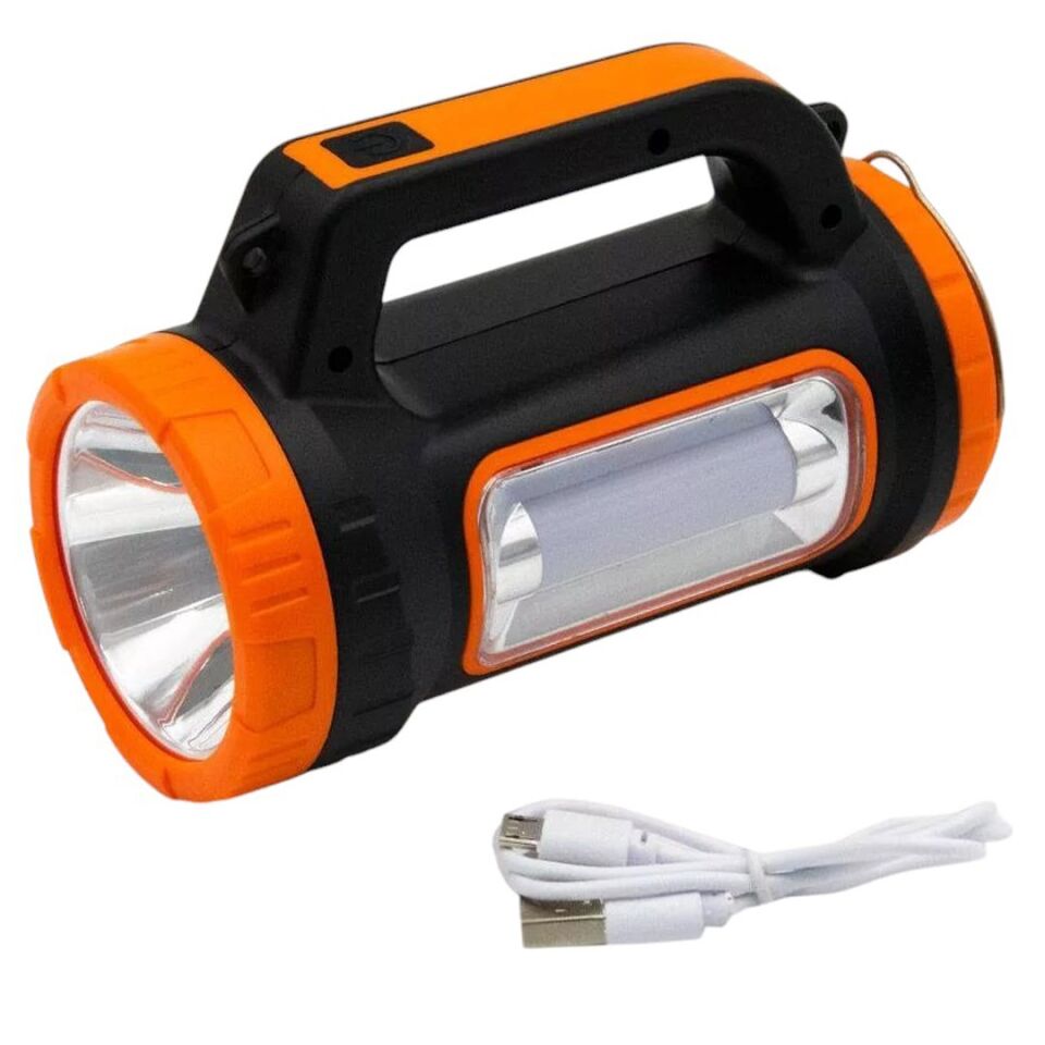 Powermaster MH-818A Şarjlı Çok Fonksiyonlu Işıldak El Feneri