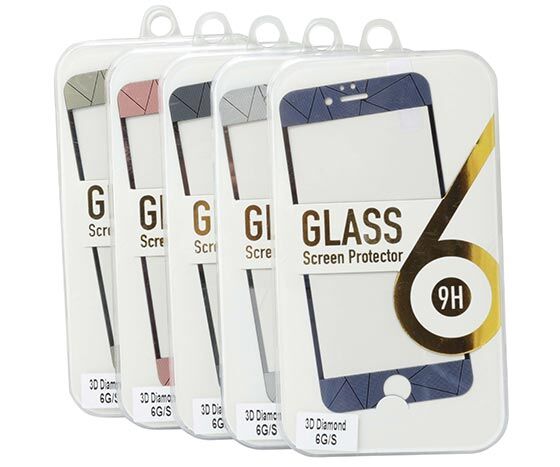 iPhone 5G/S Kırılmaz Cep Telefonu Ekran Koruyucu Gold Ön Arka