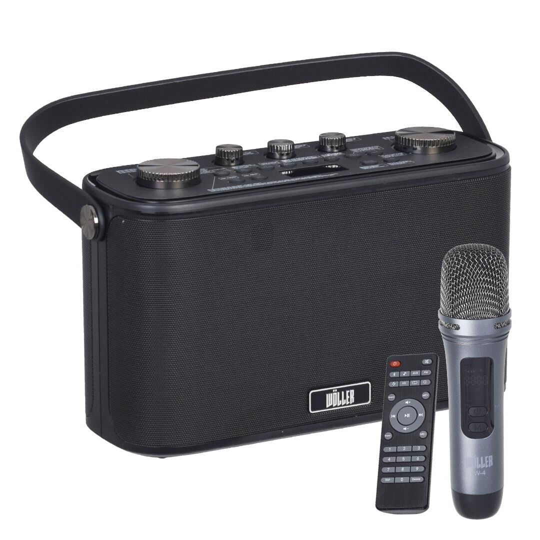 Wöller W-612E 150W Usb-Sd-Bluetooth-Uk Tek El Telsiz Mik Taşınabilir Hoparlör