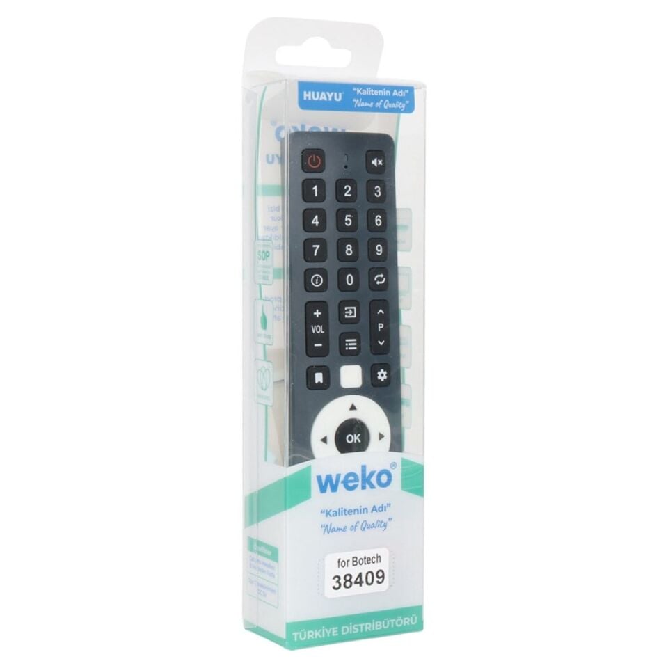 Botech - Wismann - Conti RC0407-020250526 Lcd Led TV Kumanda