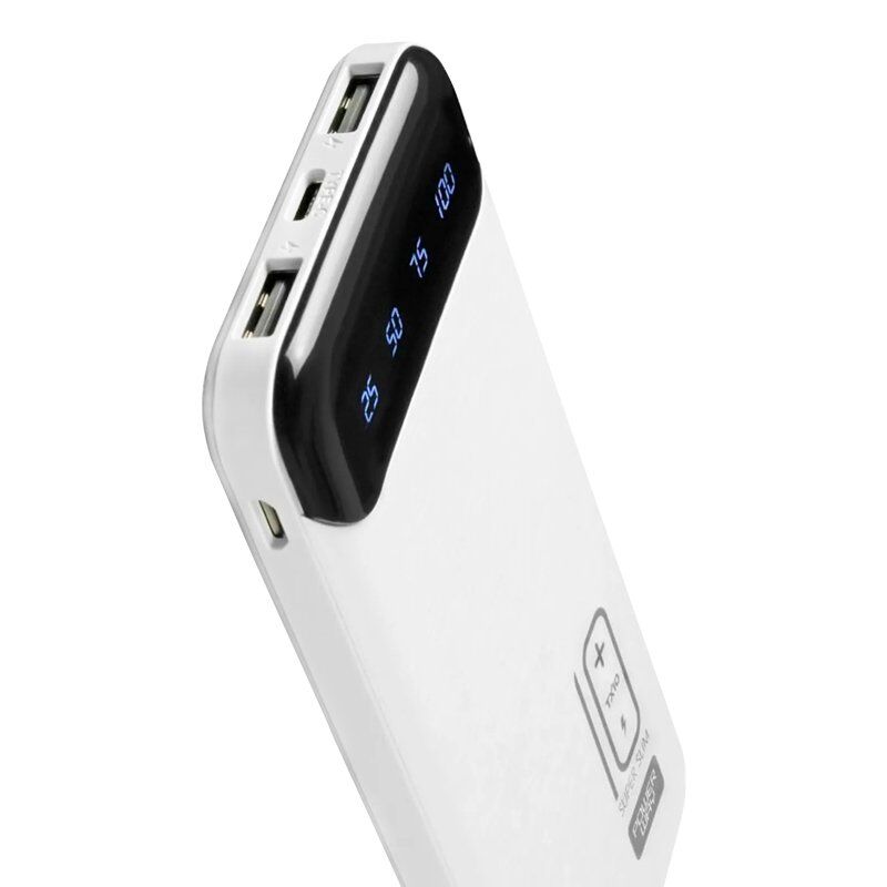 Powerway TX-10 10000 Mah Çift USB Dijital Ekran Ledli Powerbank