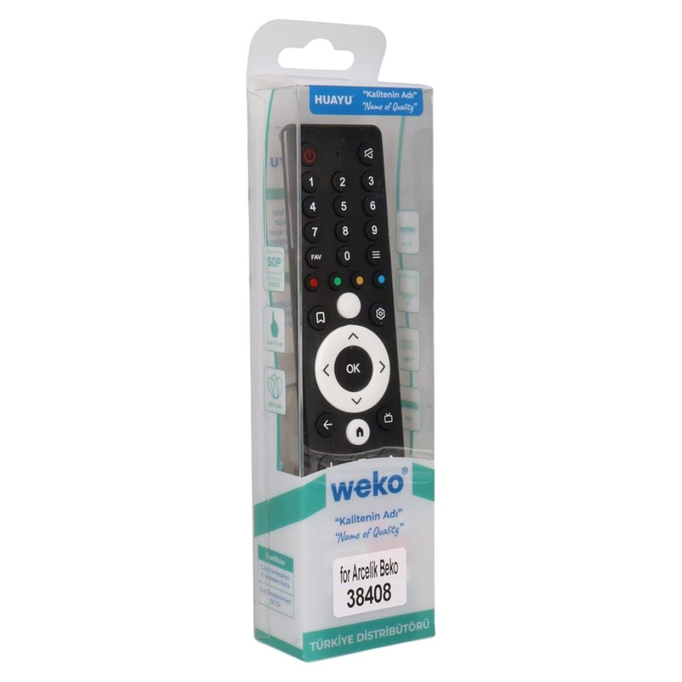 Weko Arçelik A85 N 995X Ses Komutsuz Lcd Tv Kumandası