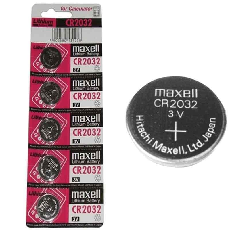 Maxell CR2032 3 Volt Lityum Pil 5'li Paket
