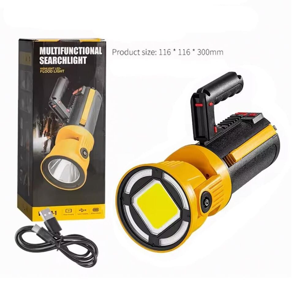 Powermaster MX-W5164-3 Şarjlı Kamp El Feneri Işıldak