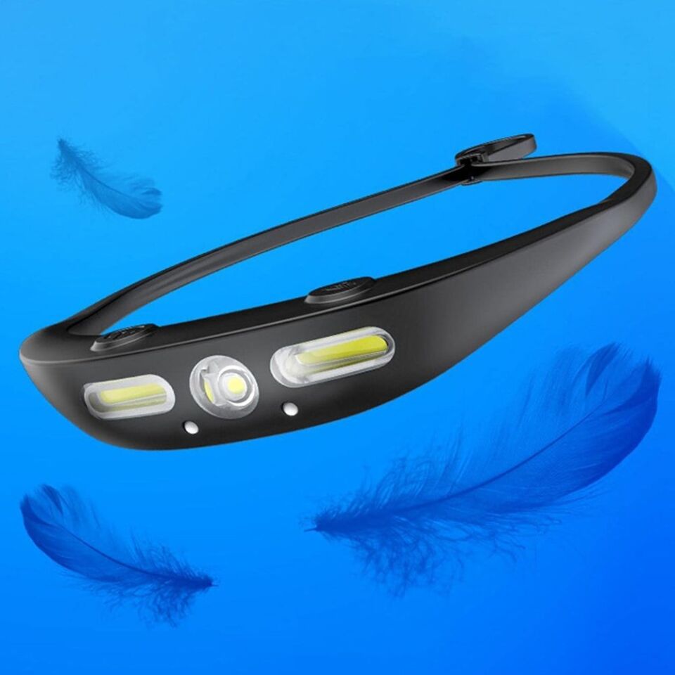 Powermaster XPG + 2x COB Ledli Sensörlü Kafa Lambası