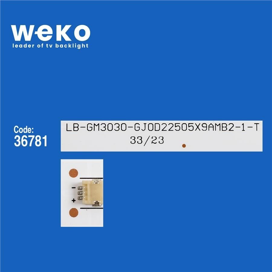 Wkset-5980 36781X5 Lb-Gm3030-Gj0d22505x9amb2-1-T 5 Adet Led Bar