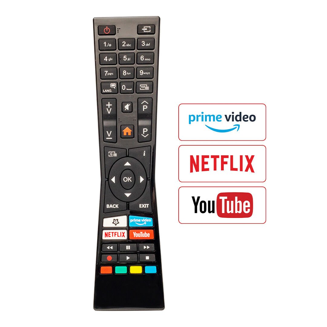 Vestel Netflix-Youtube-Prime Video Tuşlu Lcd Led Tv Kumanda