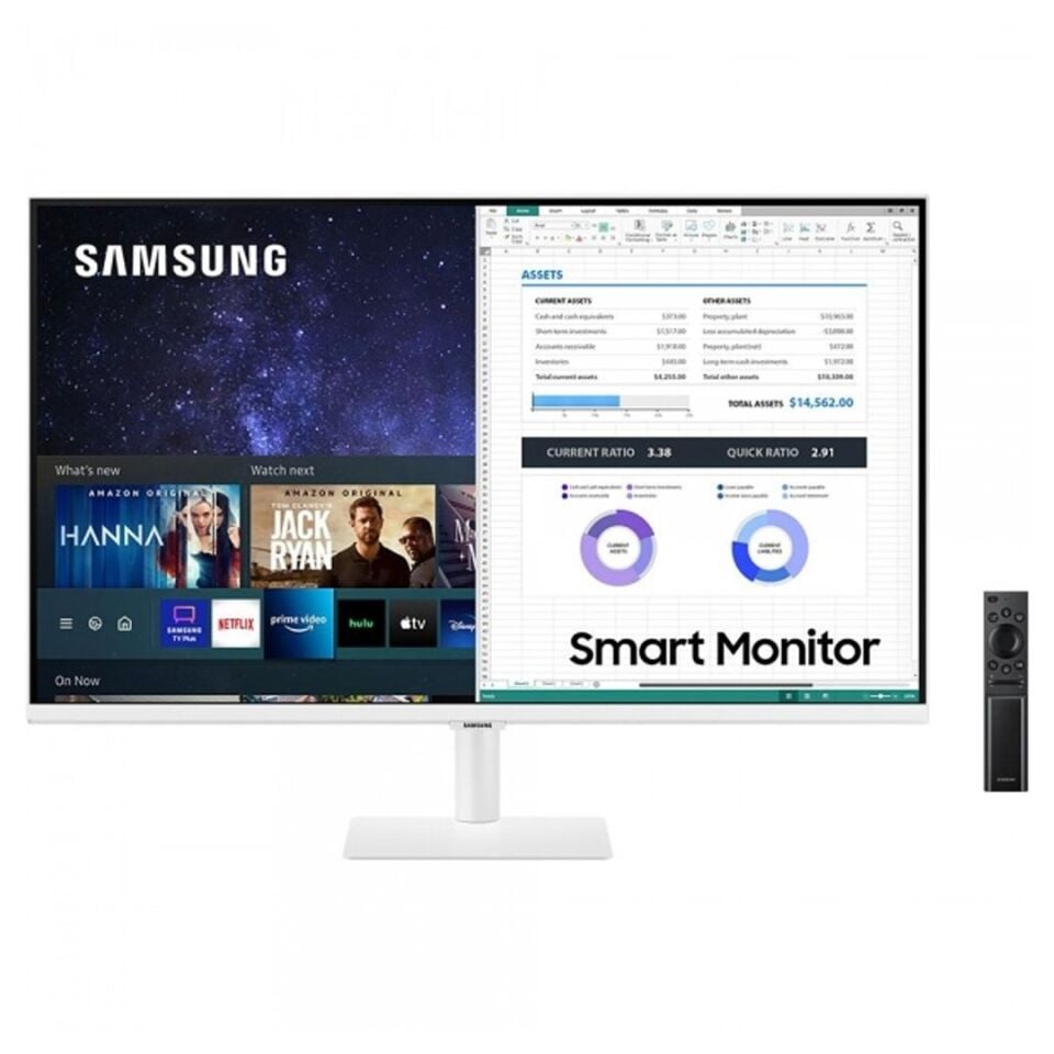 Samsung S32AM501NM 8 MS 60Hz 1920X1080 32'' Tizen OS Wifi Full HD Smart Monitör