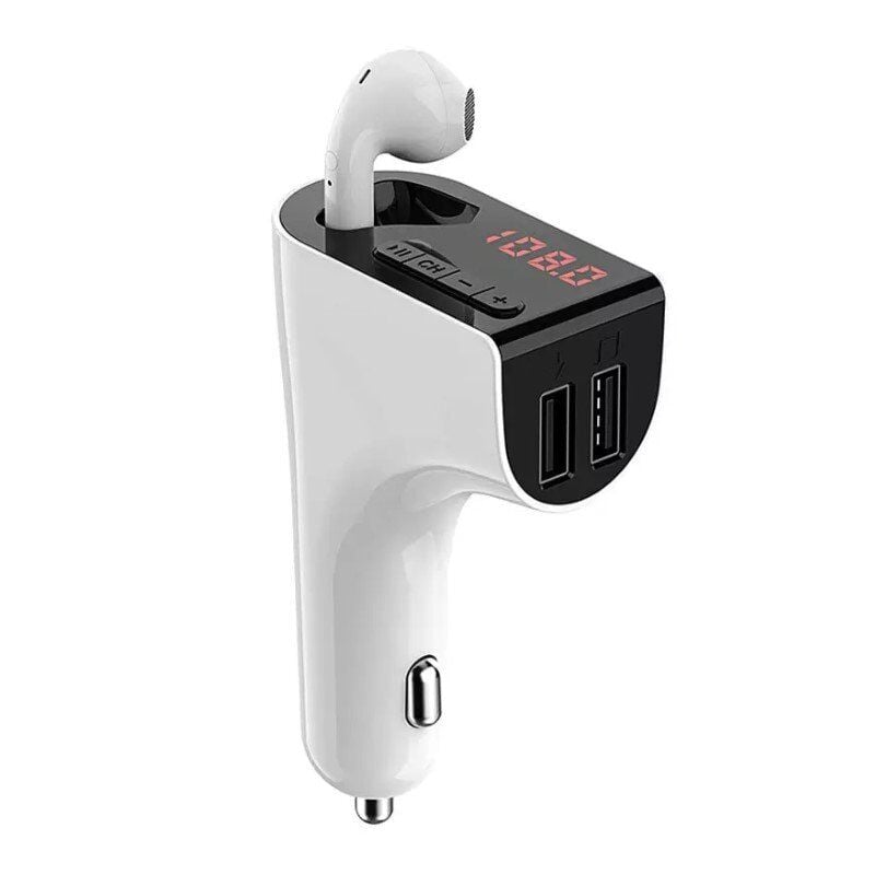 Magicvoice V14 Kablosuz Kulaklıklı FM Transmitter