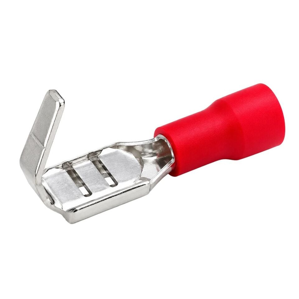 Powermaster PM-39066 0,5-1,5Mm2 Kesit 23X5x6mm Soket Kırmızı İzoleli Kablo Pabucu