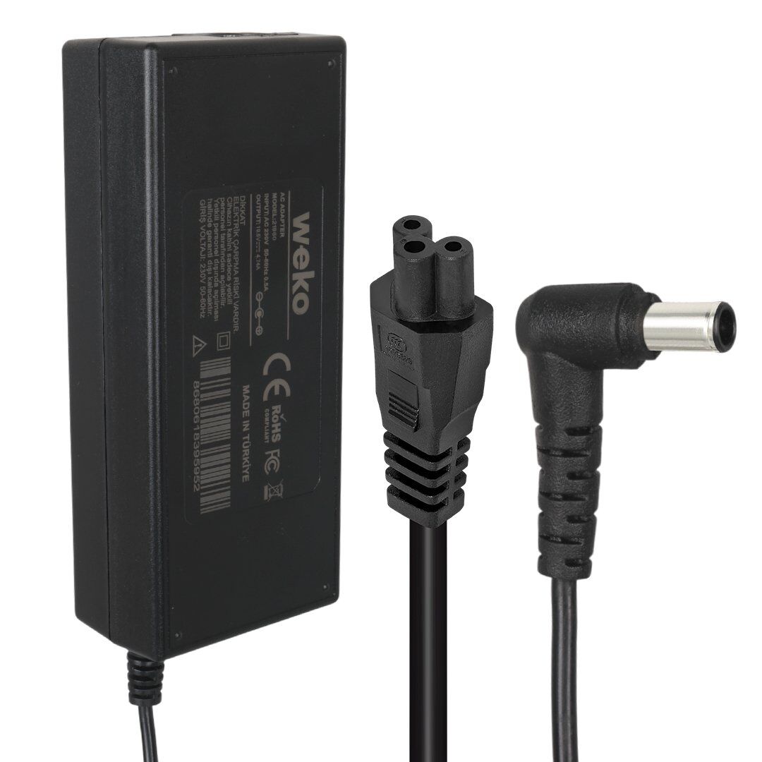 Weko 19.5 Volt 4.74 Amper 6.5*4.4 Uçlu Sony Notebook Adaptör