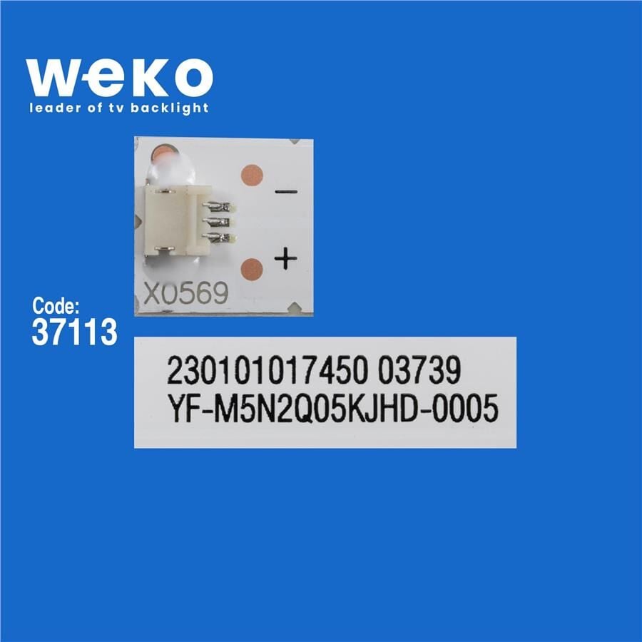 Wkset-6405 37133X3 06-43F9-Smc3030-0D22-3X8-W12-190826-B 3 Adet Led Bar