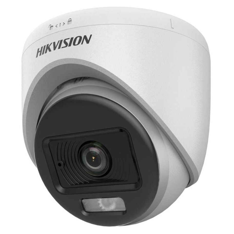 Hikvision TVI-AHD 2MP 2.8Mm Sabit Lensli Colorvu IR Turret Dome Analog Kamera
