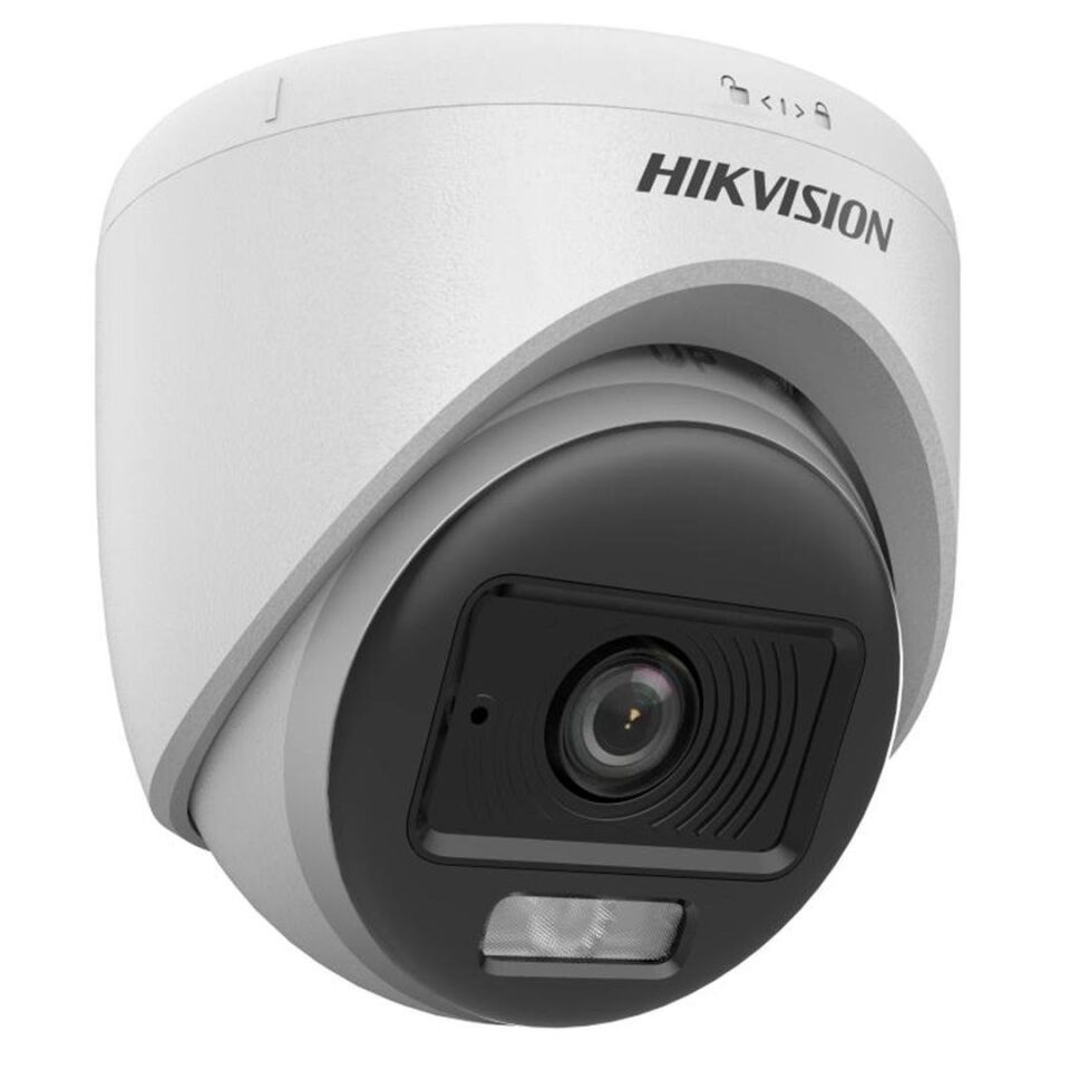 Hikvision TVI-AHD 2MP 2.8Mm Sabit Lensli Colorvu IR Turret Dome Analog Kamera