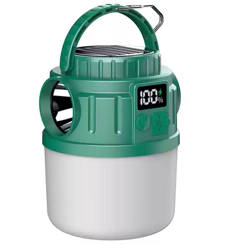 Powermaster V65-3 Solar Kamp Lambası Fener