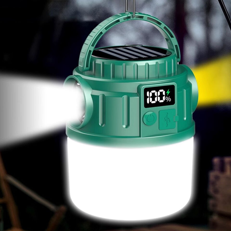 Powermaster V65-3 Solar Kamp Lambası Fener