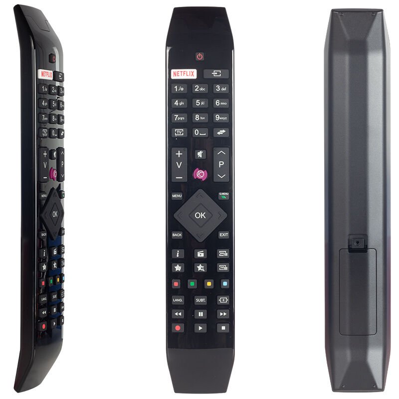 Vestel Netflix Mor Tuşlu Üstü Camlı Model Led Tv Kumanda