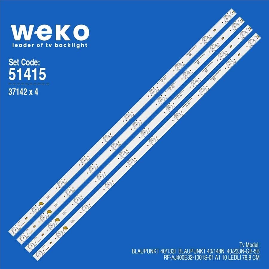 Wkset-6415 37142X4 Rf-Aj400e32-1001S-01 A1 4 Adet Led Bar