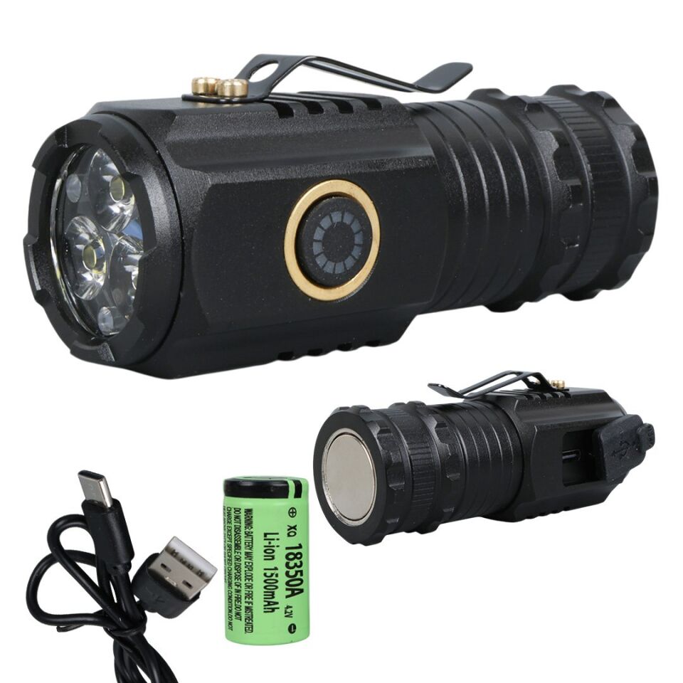 Powermaster PM-25118 Şarjlı Şapka Feneri