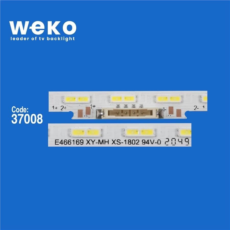 Wkset-6416 37008X2 Bn96-52596A Rev00 Es60sv8fpkwa56  2 Adet Led Bar (56Led)
