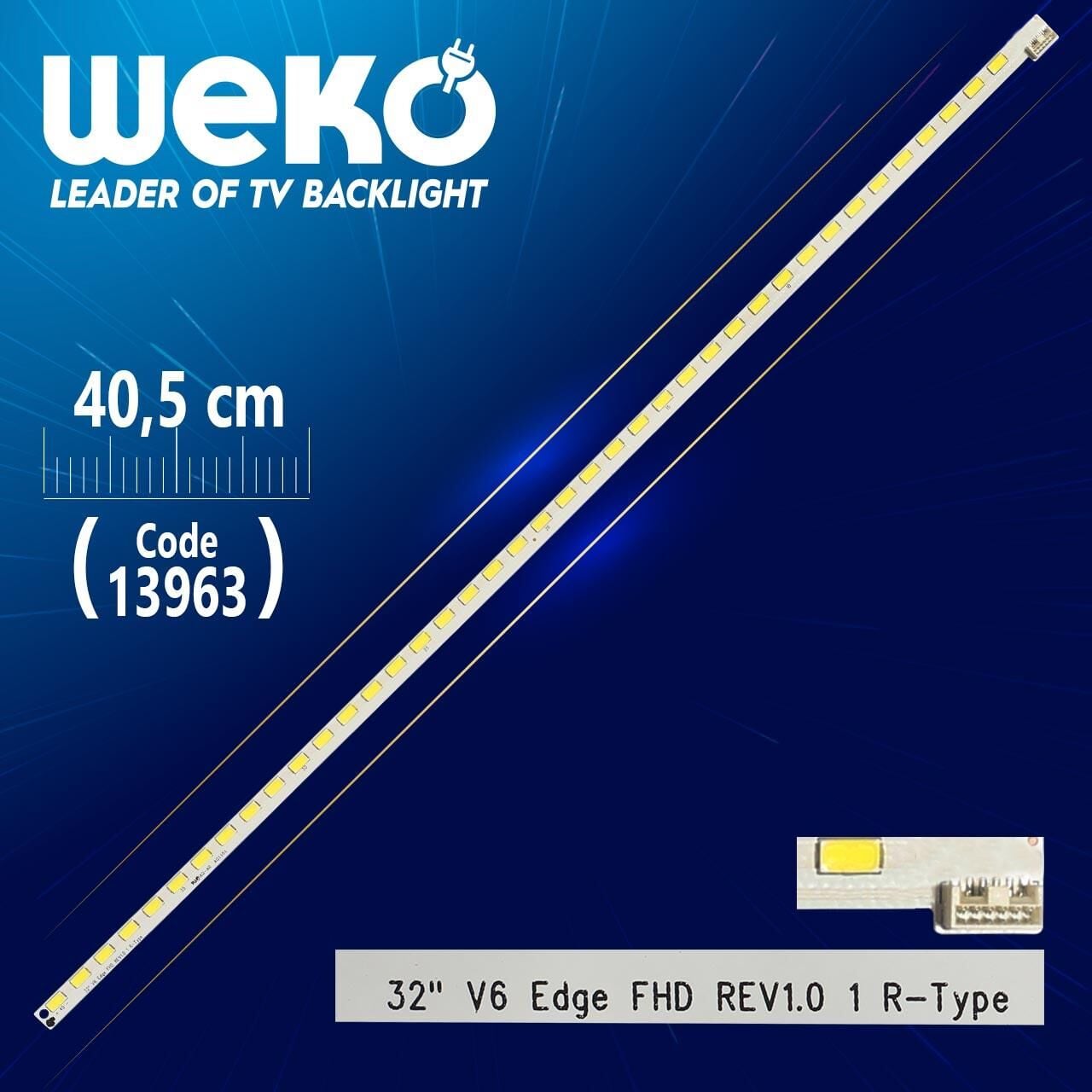 32 V6 Edge Fhd Rev1.0 1 R-Type 40.5 Cm 40 Ledli (Wk-586)