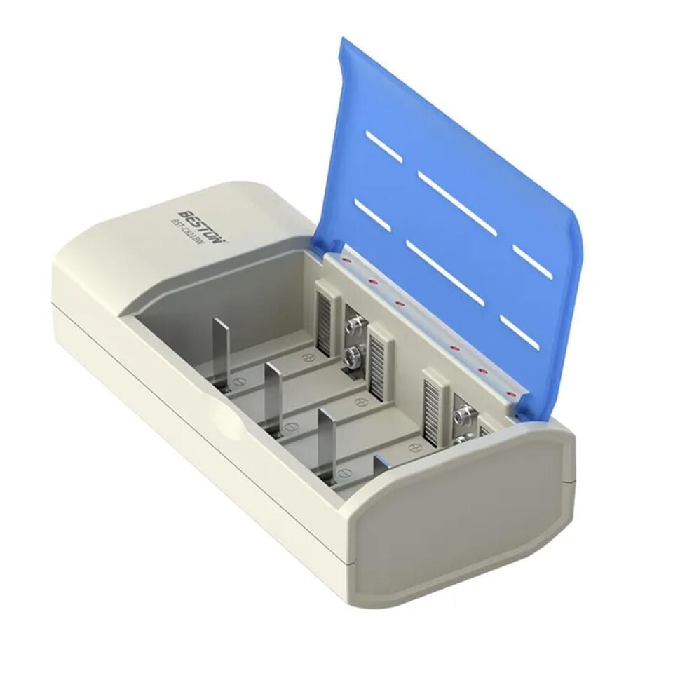 Beston BST-C821BW Universal Pil Şarj Cihazı