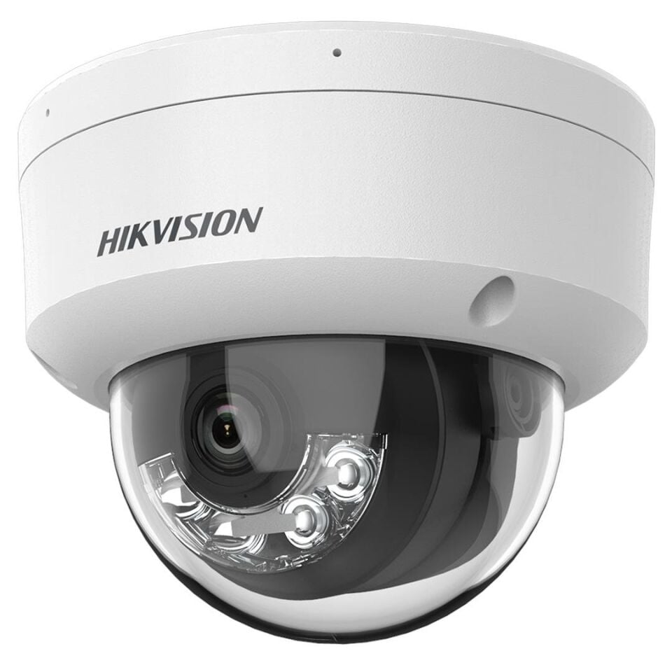 Hikvision 2 MP Smart Hybrid Light IR Fixed Dome IP Network Kamera