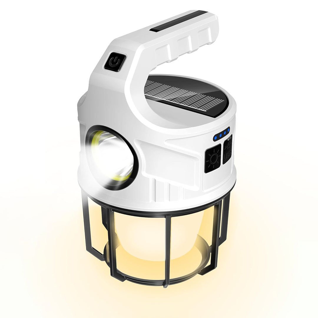 PowerMaster KL-537A Solar 6 Fonksiyonlu El Feneri Işıldak