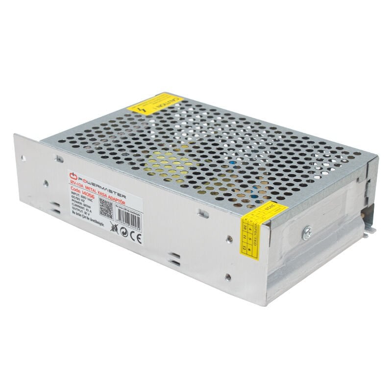 Powermaster 12 Volt 10 Amper 120 Watt Metal Kasa Adaptör
