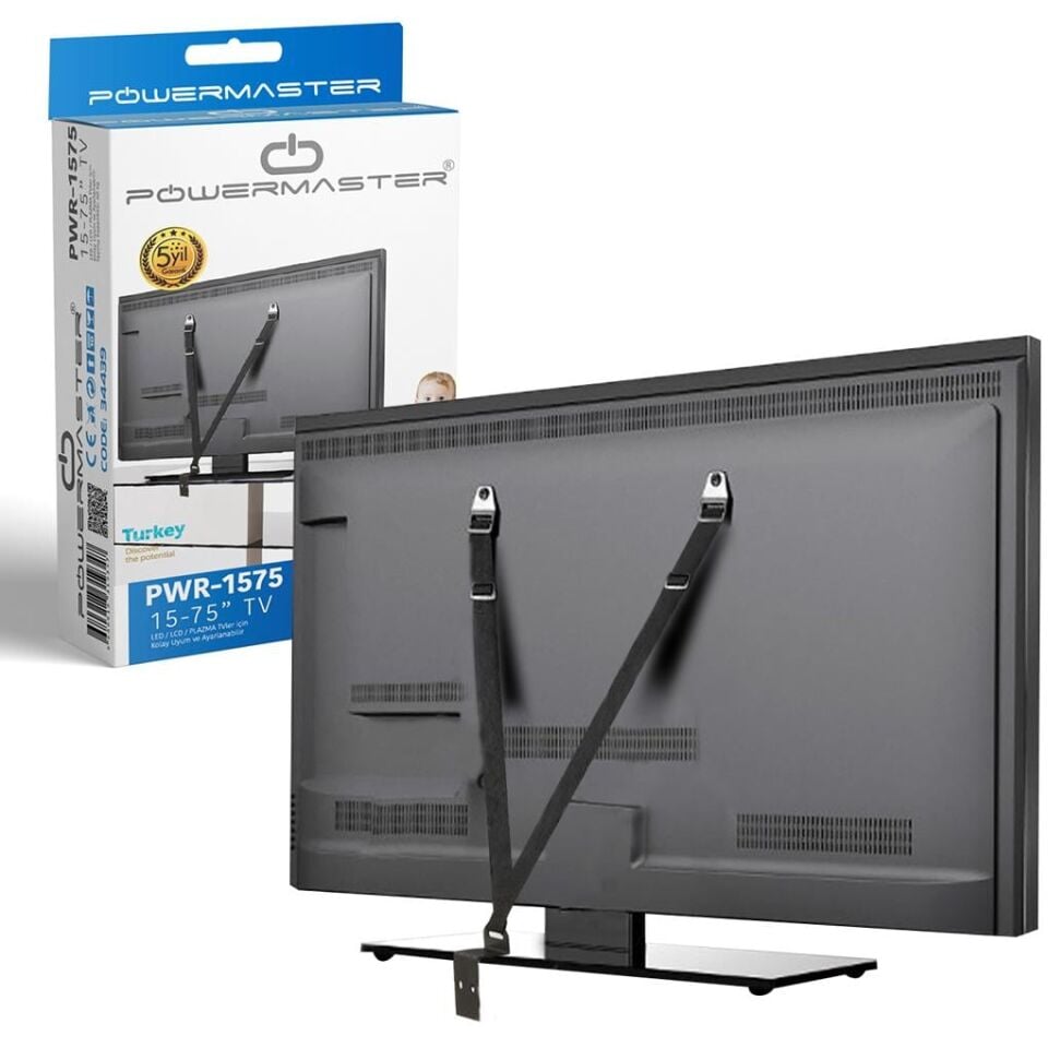 Powermaster PWR-1575 15''-75'' Lcd Ve Bebek Güvenlik Kemeri