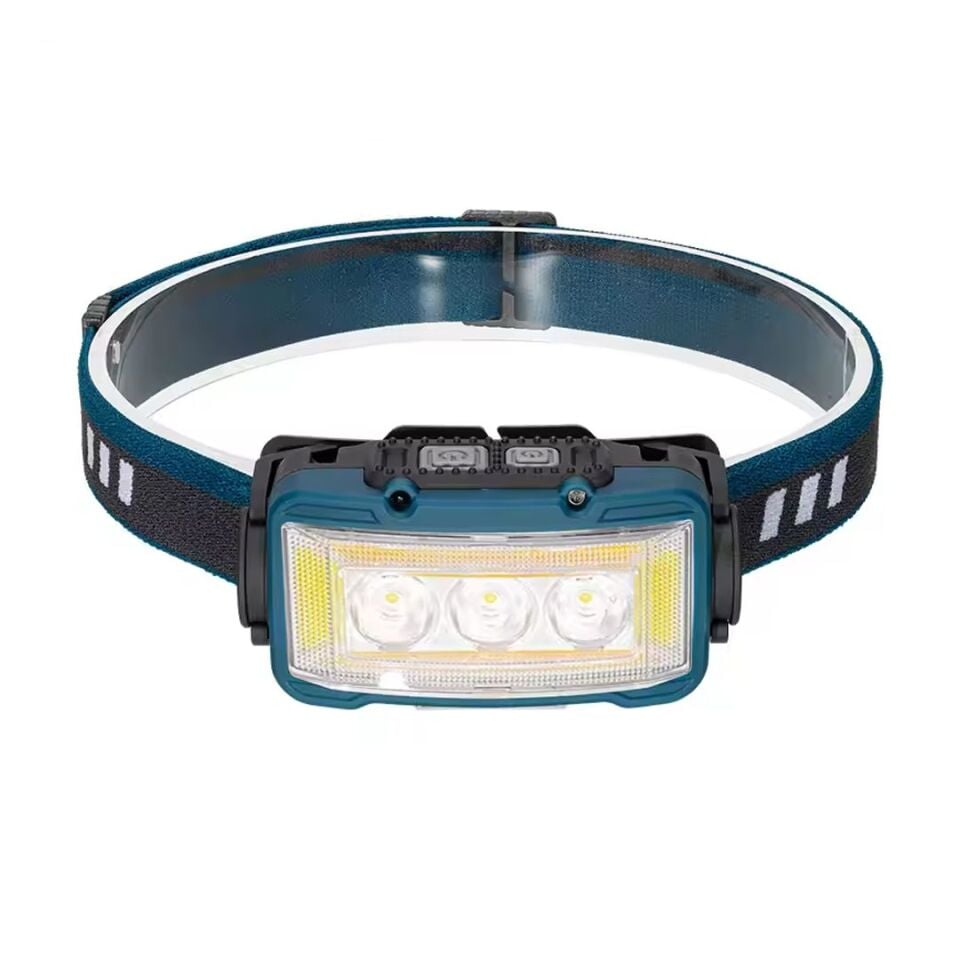Powermaster S03 10 Watt Sensörlü 11 Işık Modlu Kafa Lambası