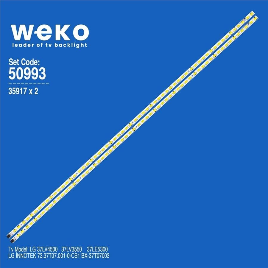 Wkset-5993 35917X2 Lg İnnotek 73.37T07.001-0-Cs1 2 Adet Led Bar (60Led)