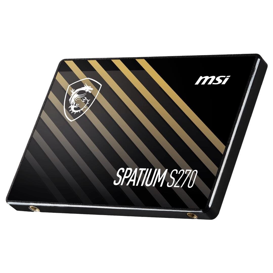 MSI Spatium S270 500MB/S - 450MB/S Sata 3.0 240 GB 2.5'' SSD