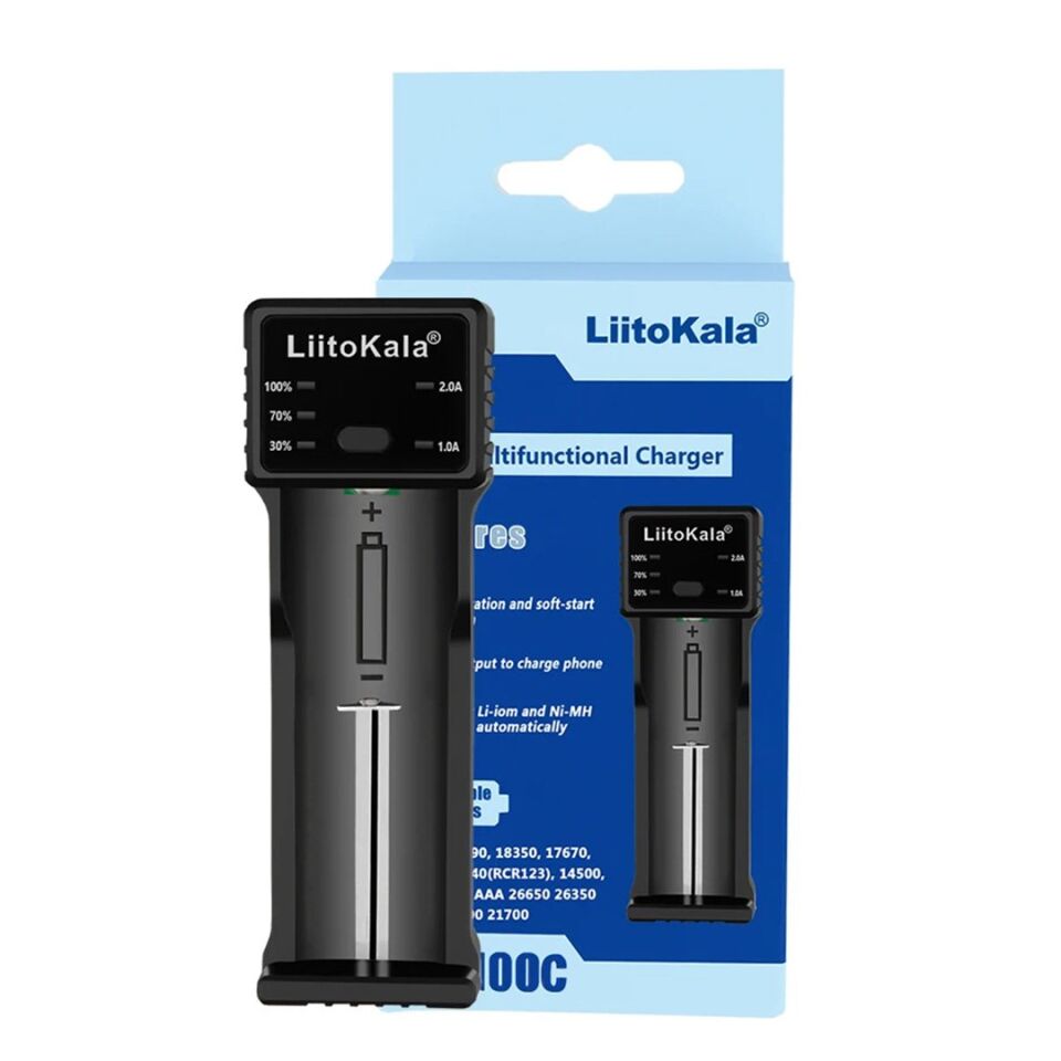 Liitokala LII-100C Akıllı Pil Şarj Cihazı