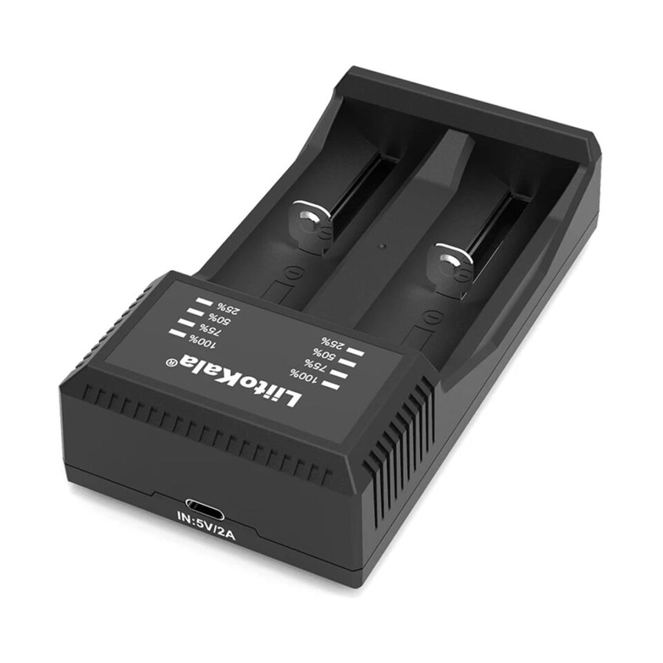 Liitokala LII-C2 Universal Akıllı 2'li Pil Şarj Cihazı