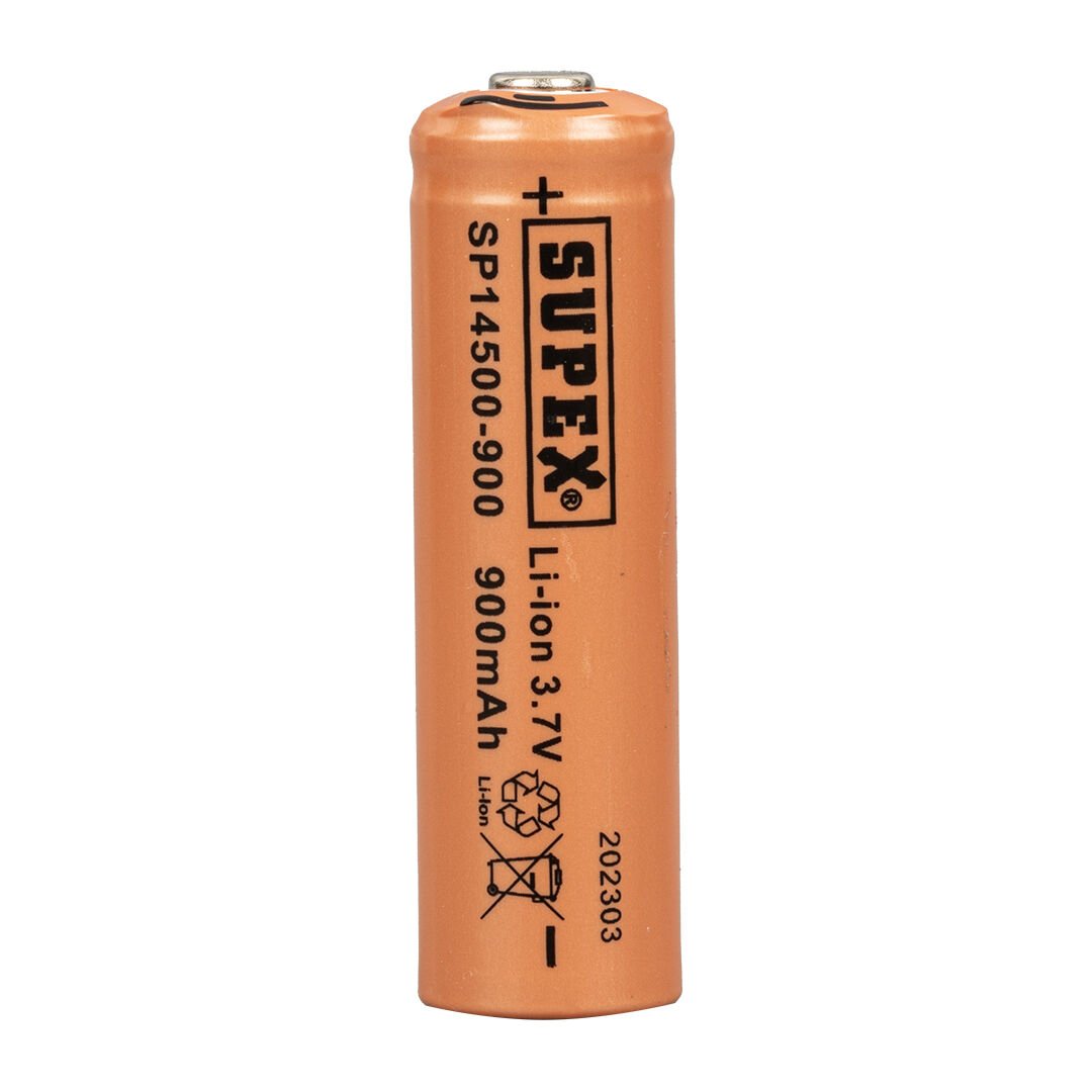 Supex Lityum Ion 3.7V 900mah Şarj Edilebilir Başlıklı Pil