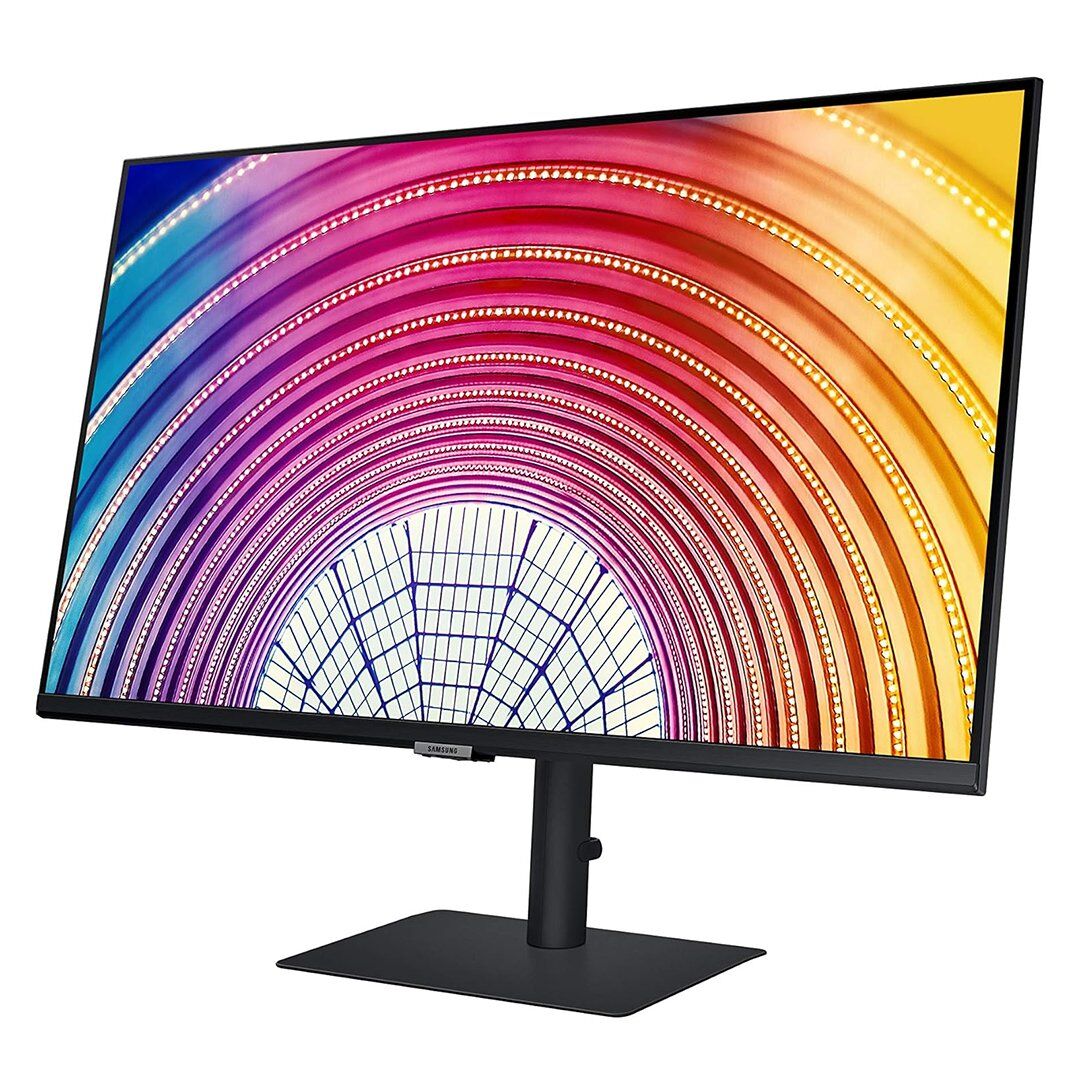 Samsung 27” S60A QHD 75Hz IPS HDR10 Display Port HDMI HAS PIVOT Çerçevesiz Monitör