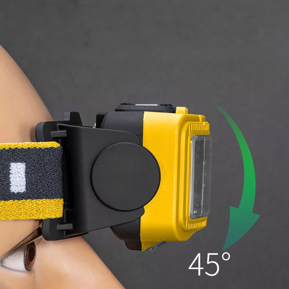 PowerMaster S03 Sarı Sensörlü Kafa Lambası