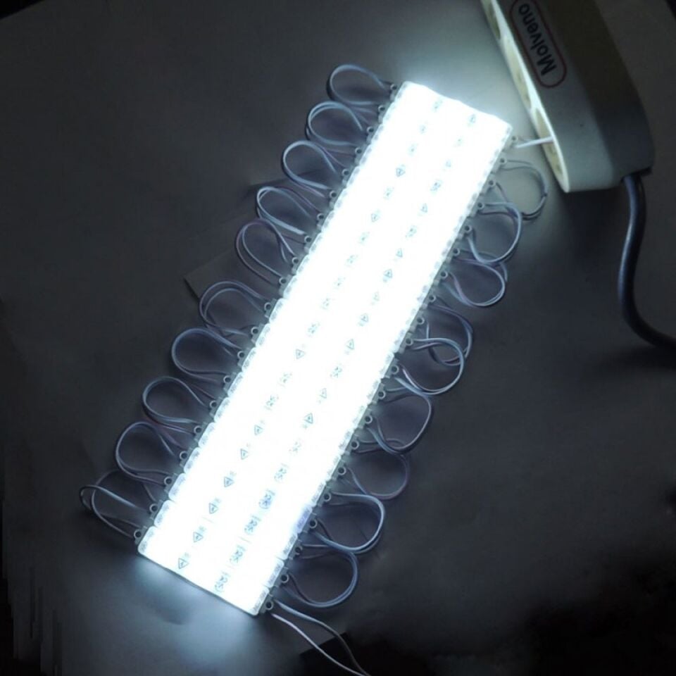 Powermaster 6616 66x16mm DC 12V 1.5W Soğuk Beyaz Modül LED