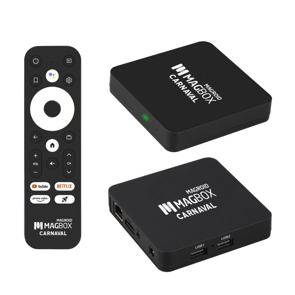 Magbox Magroid Carnaval Ses Komutlu Android Box