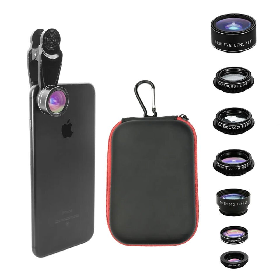 PowerMaster PM-25951 Telefon Kamera 6Lı Set Lens Kiti