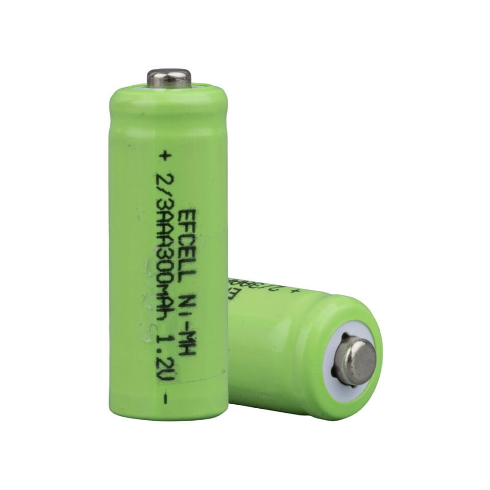 Efcell NI-MH 2/3AAA 300 Mah 1.2 Volt Başlıklı Pil