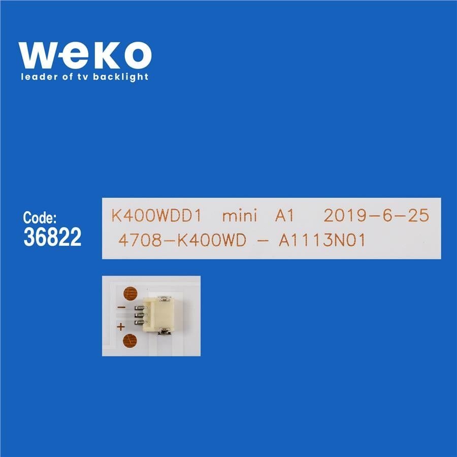 Wkset-6017 36822X3 K400wdd1 Mini A1 4708-K400wd-A1113N01 3 Adet Led Bar